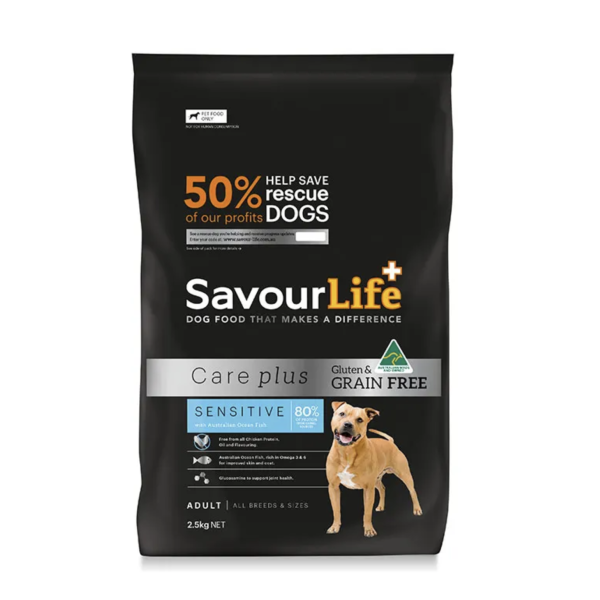 SavourLife Dry Dog Food Grain Free Care Plus Sensitive Ocean